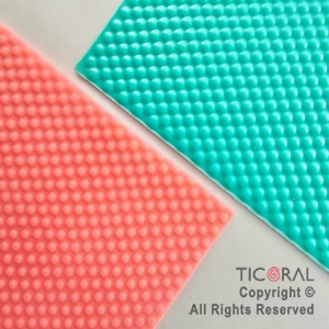 PLACA TEXTURIZADORA PUNTITOS 15 X 10.5 CM x 1